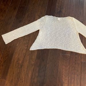 Sarah Pacini crop sweater. Like new!